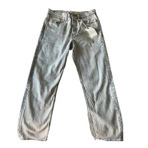 Levi’s wedge straight jeans in Smokey Skies